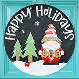 Winter Door Hanger WorkShoppe
