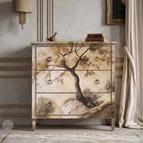 Rooted In Stone A1 Decoupage Fiber