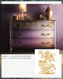 Églantine Elegance gold foil transfer