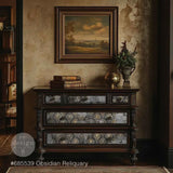 Obsidian Reliquary decoupage paper