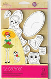 Julie Nutting Doll Stamp - La Catrina