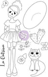 Julie Nutting Doll Stamp - Skelly