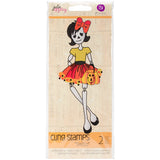 Julie Nutting Doll Stamp - Skelly