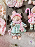 Christmas Blush Collection Mould - Christmas Blush