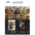 Gearspring Honeybee decoupage fiber paper