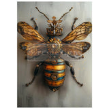 Gearspring Honeybee decoupage fiber paper