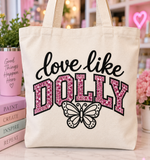 Dolly Day: Bling Your Own Book Bag WorkShoppe