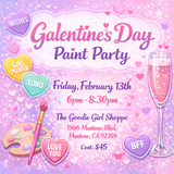 Galentine’s Day Paint Party WorkShoppe