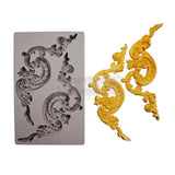 Italian Villa Scrolls Mould