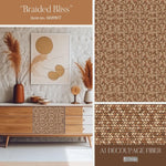 Braided Bliss decoupage fiber paper