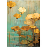 Eternal Lotus decoupage fiber paper