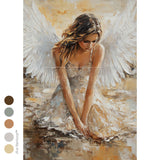 Angelic Reverie A3 Decoupage Fiber