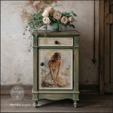 Angelic Reverie A3 Decoupage Fiber