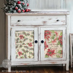 Poinsettias 3 pack decoupage paper