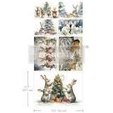 Bunny Wonderland 3 pack decoupage paper