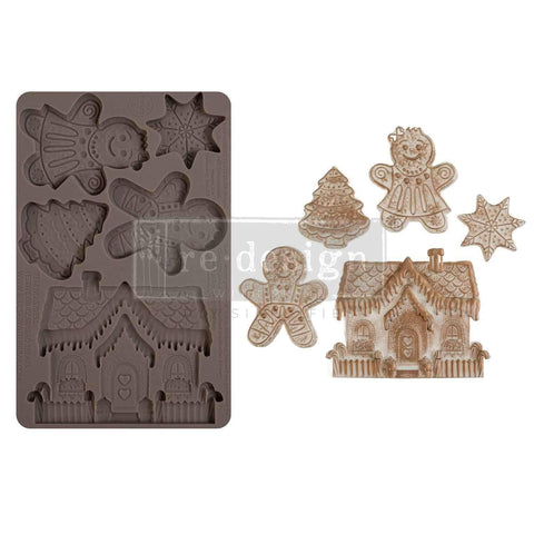 Festive Gingerbread Treats mould