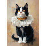 Whiskers In Oil A3 Decoupage Fiber