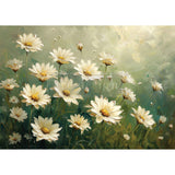 Whispering Daisies A3 Decoupage Fiber
