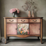Blush Symphony A3 Decoupage Fiber