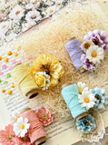Among the Wildflowers Collection Yarn Spools