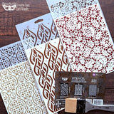 Victorian Tiles - Limited Edition Finnabair Stencil Set