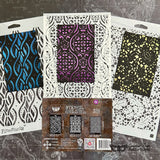 Victorian Tiles - Limited Edition Finnabair Stencil Set