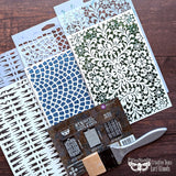 Knots & Knits - Limited Edition Finnabair Stencil Set