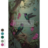 The Iridescent Interval decoupage paper