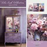 Lilac Lush Celebration 3 pack decoupage paper