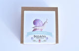 Pink Garden Snail DIY Felt Sewing Craft Kit