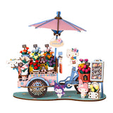 Hello Kitty® and Friends Flower Cart - 3D Wooden Puzzle