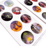 Wizard of Oz-Scenes 2" sticker