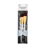 FolkArt Flat Brush Set 3 Piece