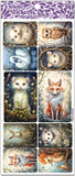 Crystal Night Forest Animals
