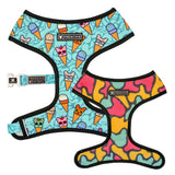 Frenchie Duo Reversible Harness - Frozen Frenzy
