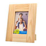 Plaid Wood Frame 4x6 with Easel Back