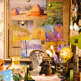 DIY Book Nook Kit: Impressionist Studio
