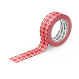 Gingham Hearts Monchhichi Washi