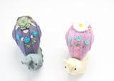 Purple Garden Snail DIY Felt Sewing Craft Kit