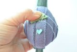 Purple Garden Snail DIY Felt Sewing Craft Kit