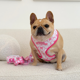 Frenchie Poo Bag Holder - Pink Bows