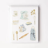 Baking notecards