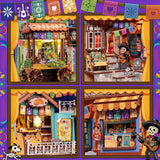 DIY Book Nook Kit: Plaza de los Muertos