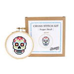 Mini Sugar Skull Cross Stitch Kit