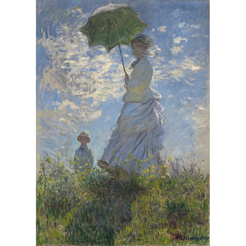 Lady with a Parasol decoupage paper