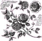 Romance Roses stamp