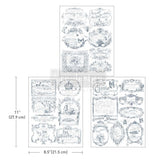 Vintage Labels I middy transfer