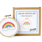 Mini Rainbow Cross Stitch Kit