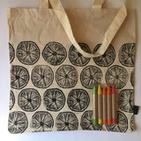 Citrus: CYO Market Tote Kit with Eco-Friendly Crayons