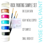 Wise Owl Rock Painting Kit
